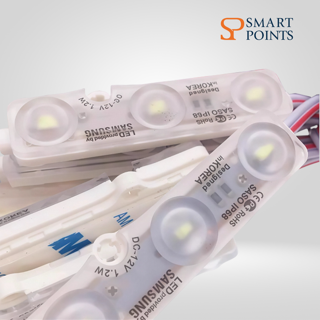  وحدة إضاءة LED سامسونج 5630 – 1.5 واط | مقاومة للماء IP68 | 12V 