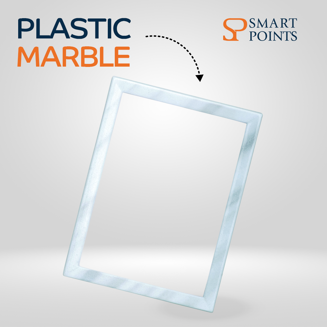  Marble Style Wall Board – Plastic Frame 