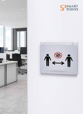  Acrylic Wall Mount Sign Holder 8.5 x 11 Horizontal 12 Pack, Clear Paper Document Holder, Wall Mount Ad Frame with 3m Tape Adhesives & Screws for Office, Home, Store, Restaurant 