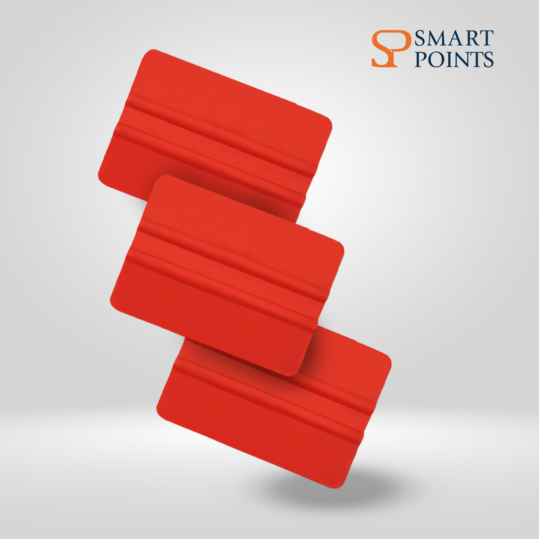  سكويجي أحمر مغناطيسي – أداة تركيب الفينيل والملصقات 