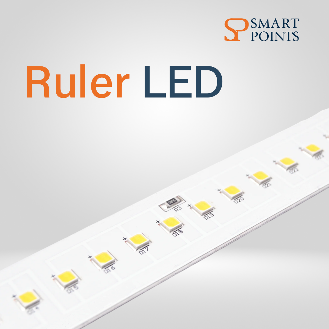  شريط إضاءة LED مسطرة – 60 سم / 96 سم 