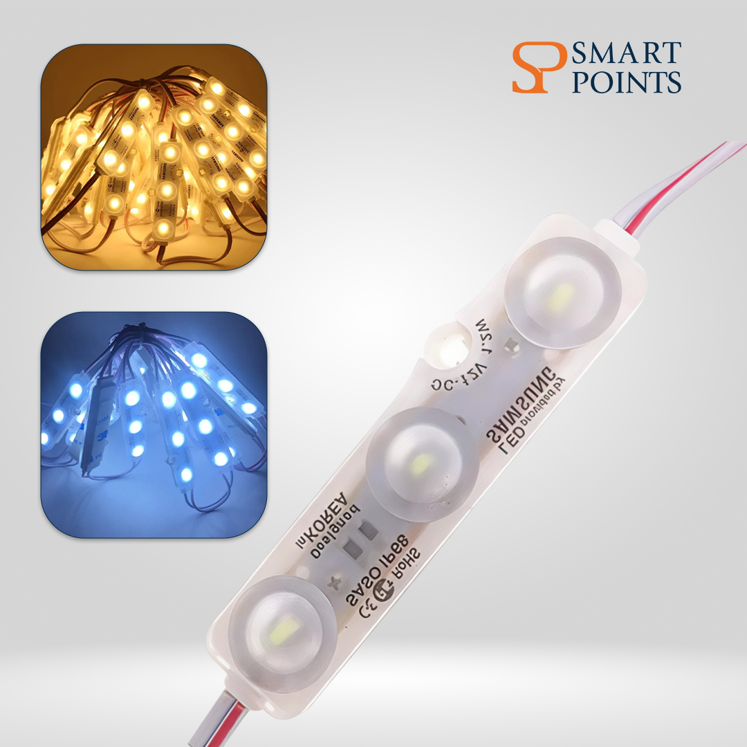  وحدة إضاءة LED سامسونج 5630 – 1.5 واط | مقاومة للماء IP68 | 12V 