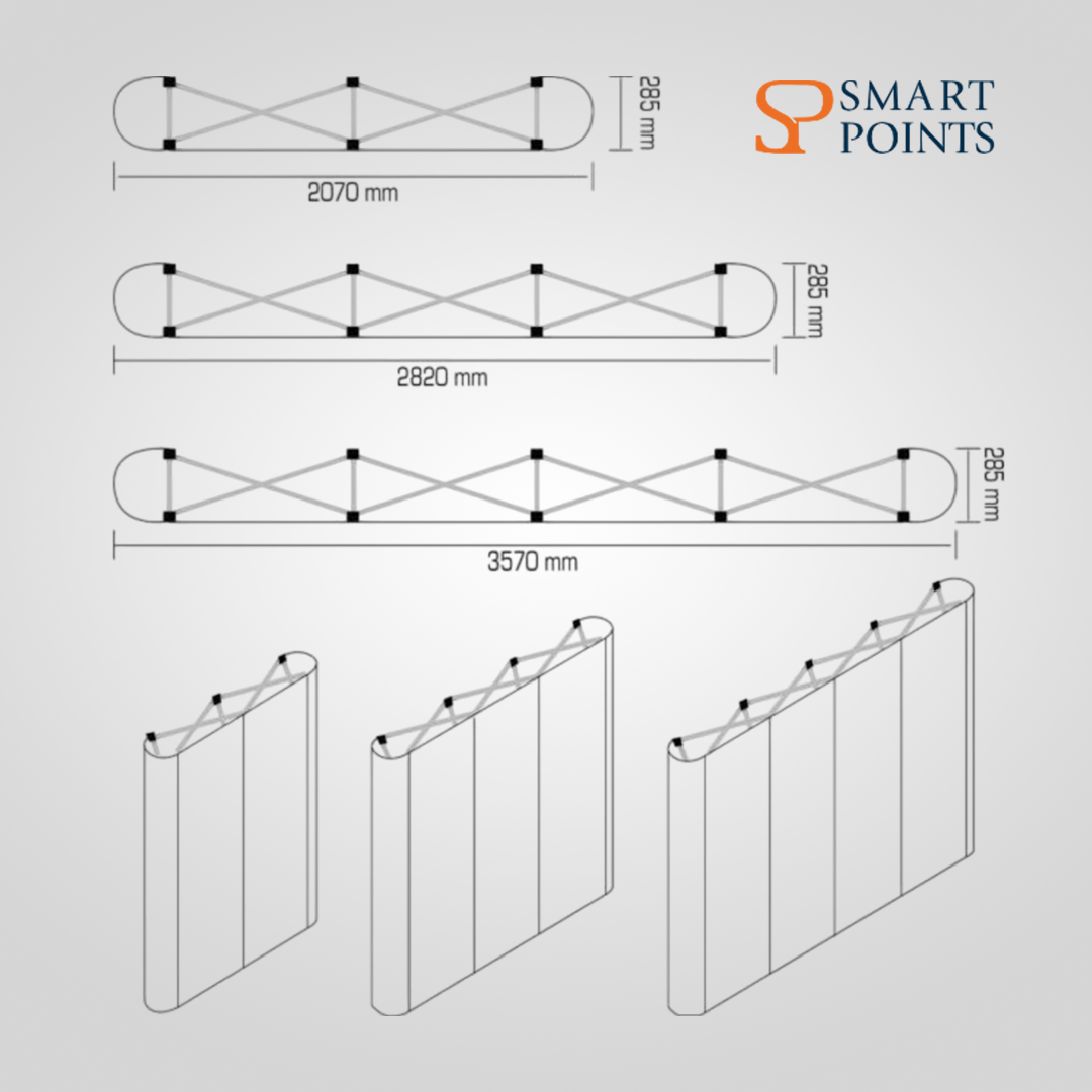  Pop-Up Stand – Straight Design 