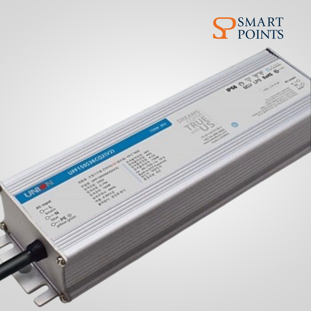  مزود طاقة يونيون – درايفر LED مقاوم للماء (12 فولت، خيارات متعددة للواط) 