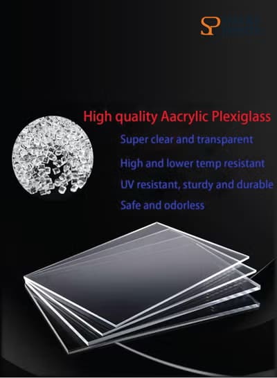  10pcs Acrylic Sheet 1mm Clear Acrylic Plexiglass Plastic Sheets for Crafts, 1mm Acrylic Plastic Sheet for Painting, Picture Frame, Printing etc(15 x 10cm) 