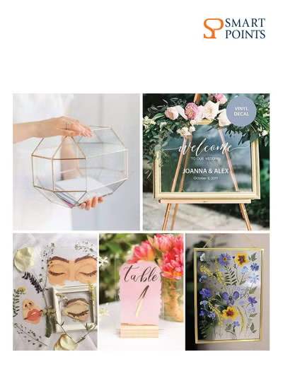  10pcs Acrylic Sheet 1mm Clear Acrylic Plexiglass Plastic Sheets for Crafts, 1mm Acrylic Plastic Sheet for Painting, Picture Frame, Printing etc(15 x 10cm) 