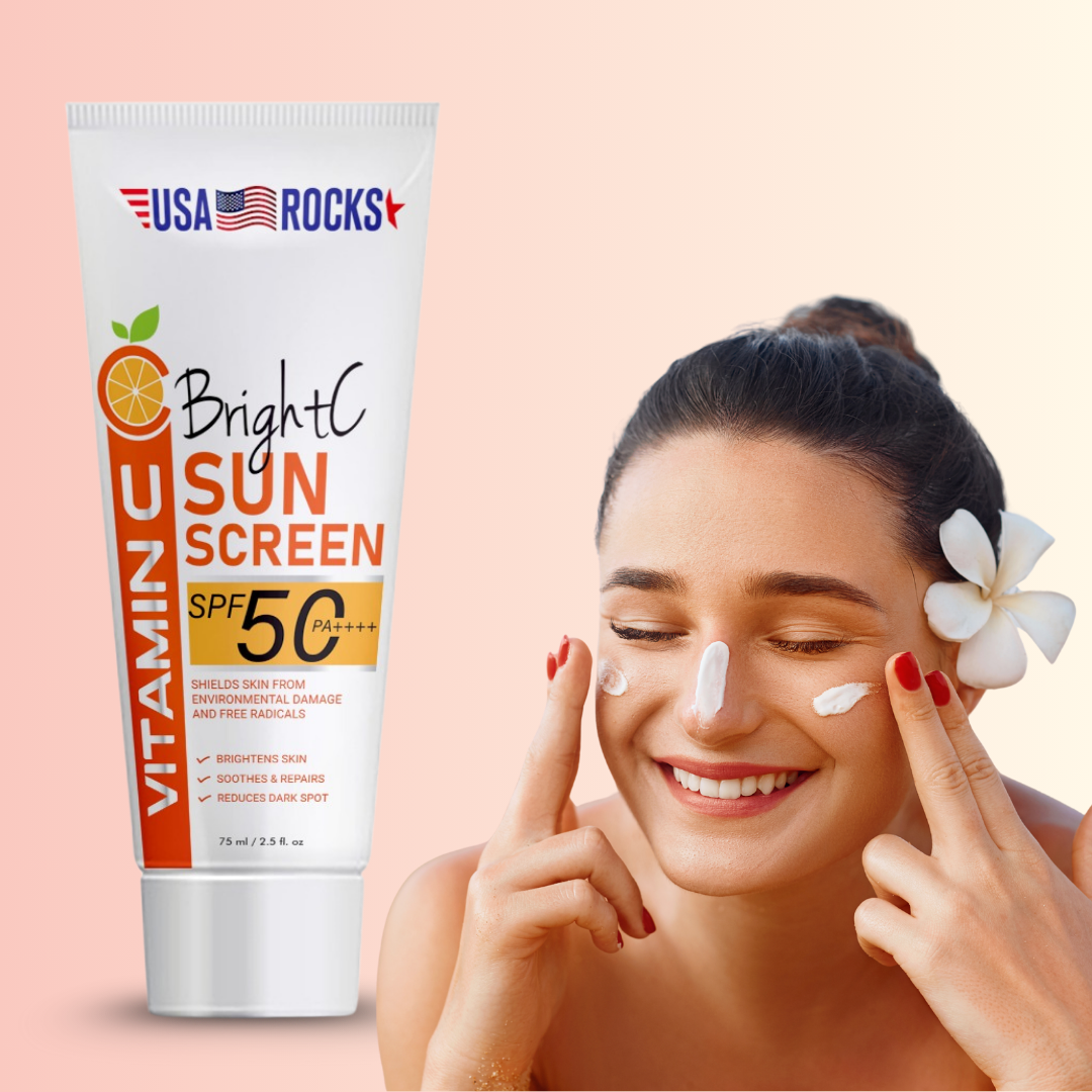 SPF50 Sunscreen Vit C and Hyaluronic