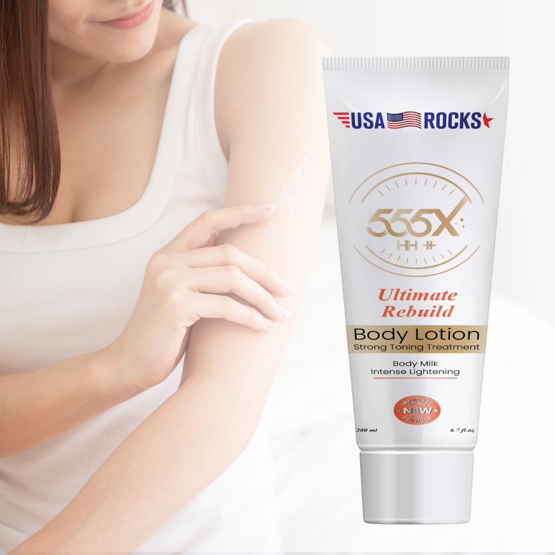 555X Body Lotion Unlimited Rebuild