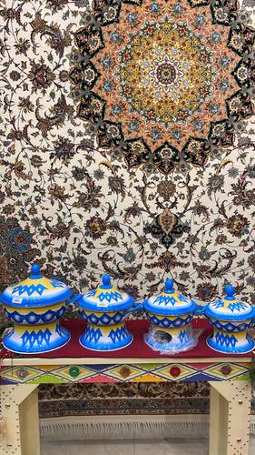 طقم سخانات غضار لون ازرق
