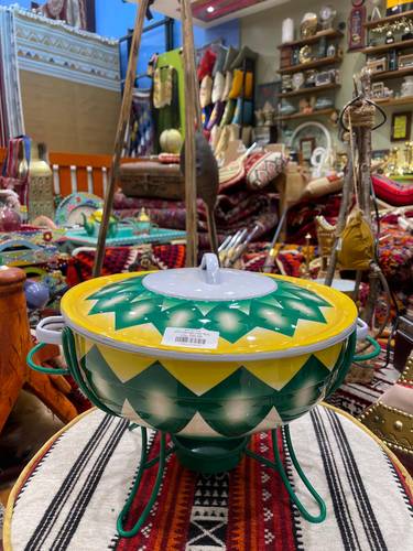 بادية غضار مع سخان 6 لتر