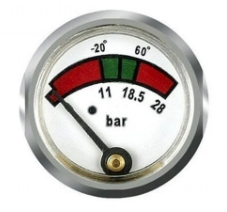 Fire Extinguisher Gauge مؤشر الضغط لطفاية تقليدية