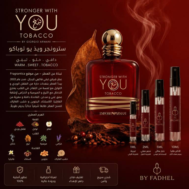 سترونجر وذ يو توباكو Stronger With You tobacco 