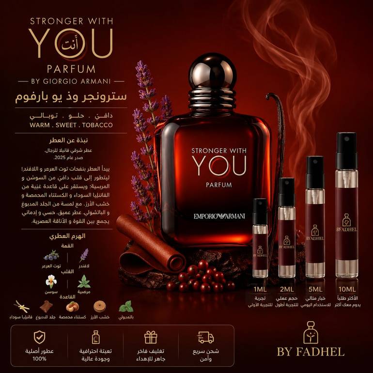 سترونجر وذ يو بارفوم Stronger With You Parfum