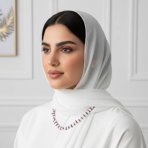 عقد لؤلؤ زراعي مع قفل