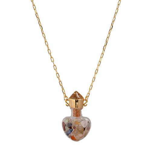  Natural mixed stones chains 