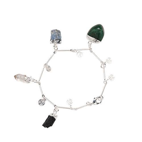Natural mixed stones bracelet