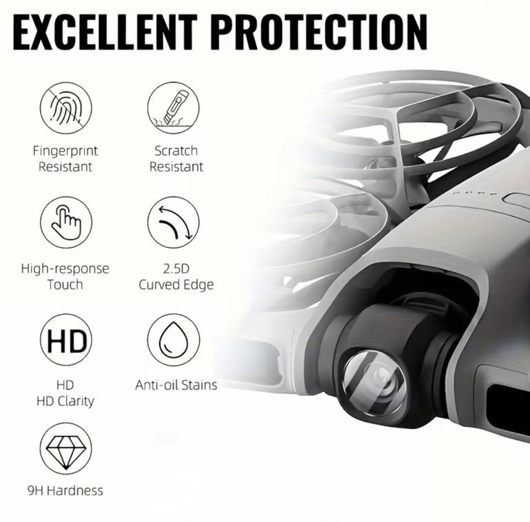 لصقة حماية لكاميرا درون dji neo 2