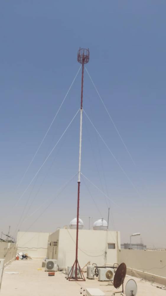 برج اتصال 18 متر - TELECOMMUNICATION TOWER 