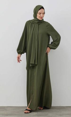 PRAYER DRESS WITH SHAWL (2117)  ثوب صلاة مع شال 