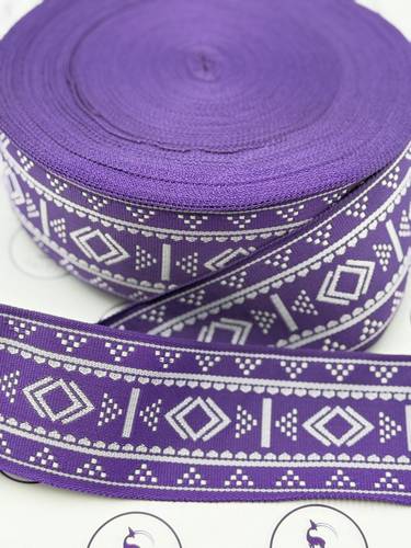 شريط تراثي بنفسجي 332