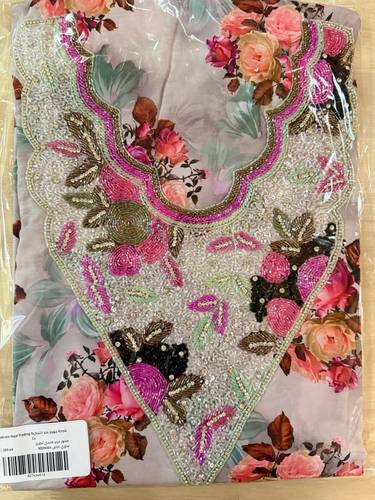 Mukhawar Indian Silk Special Hand Embroidery  MDN064