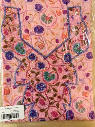 Mukhawar Indian Silk Special Hand Embroidery  MDN054
