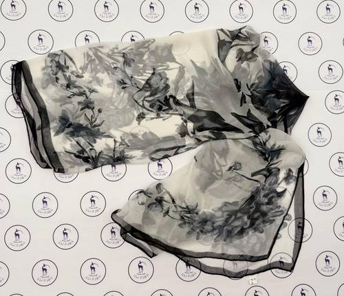 Silk Georgette Scarf - Model 112515