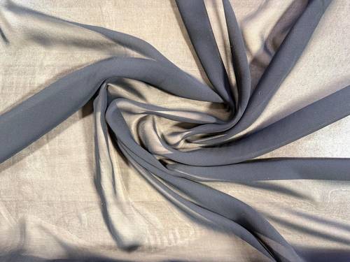 Chiffon Fivail Black Tarhah China Fabric TRD14