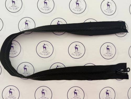 Zipper Plastic Long Black سحاب بلاستيك طويل أسود 