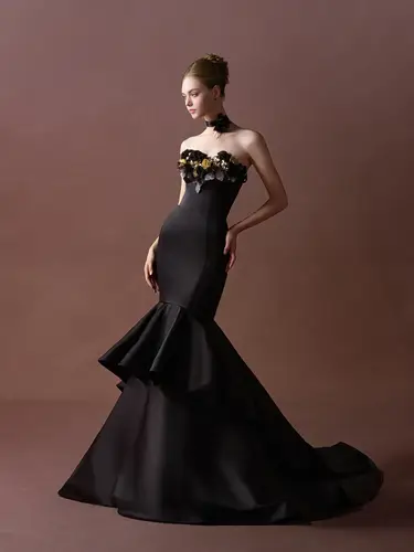 Moonlit Rose Dress  فستان 
