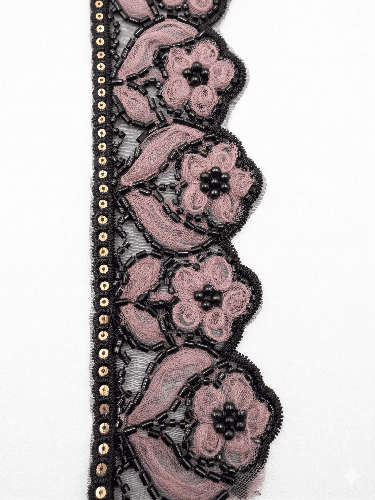 كلف مطرزة 028 Embroidered Lace