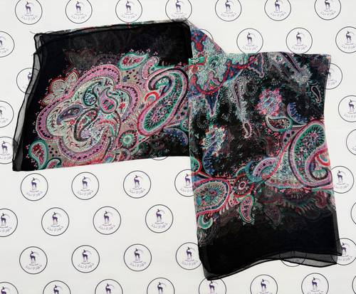 Silk Georgette Scarf - Model 112552