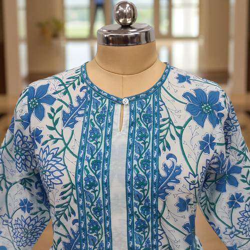 جلابية قطنية BHOPALI 01  L-XL