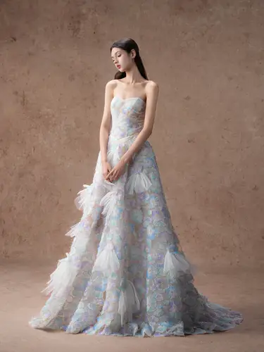 Midsummer Lotus Dress  فستان 
