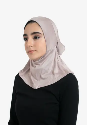 Full Coverage Hijab Cap - Mink 33010-AL02 غطاء حجاب كامل التغطية