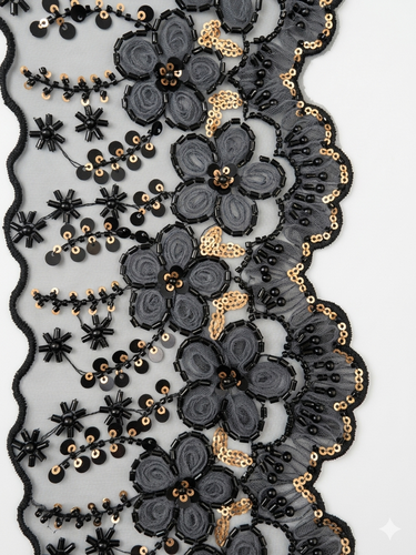 كلف مطرزة B337 Embroidered Lace