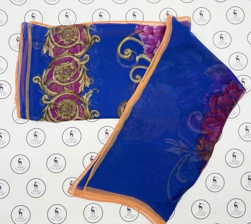 Silk Georgette Scarf - Model 112536