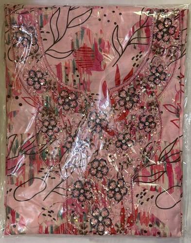 Mukhawar Indian Cotton & Silk Luxury Hand Embroidery BSH092
