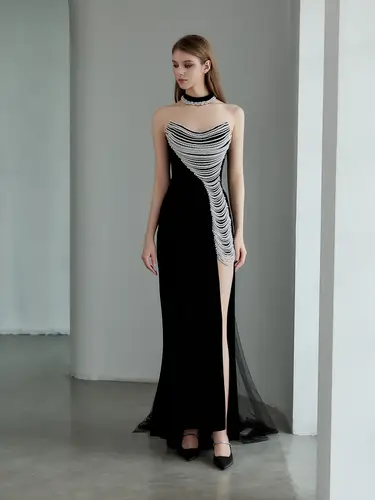 Capital of Paris Dress  فستان 