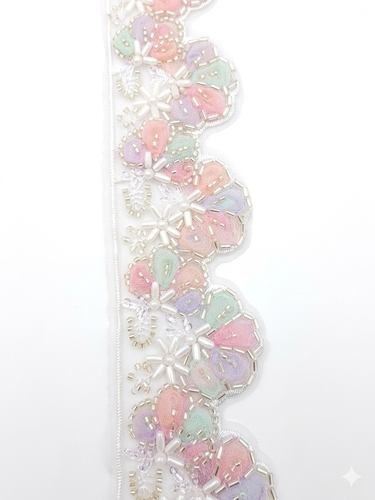 كلف مطرزة 013 Embroidered Lace