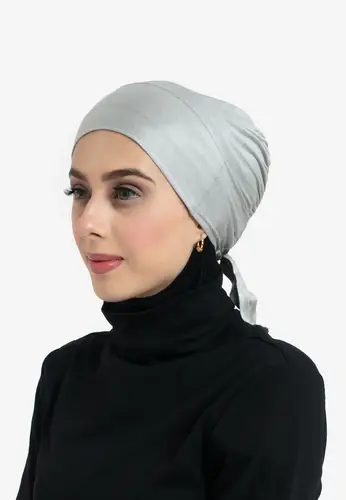 Tie-Back Hijab Under-Cap - Sage 22021-AL11 غطاء رأس داخلي للحجاب برباط خلفي