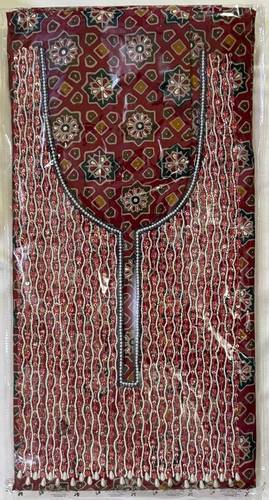 Mukhawar Kashmir  Cotton Luxury Hand Embroidery BSH146