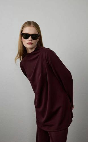 MODAL SHOULDER DETAIL SET (5555) طقم مودال بتفاصيل الكتف 