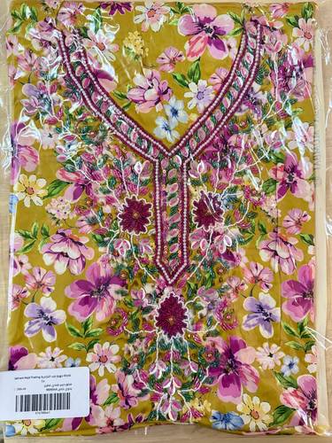 Mukhawar Indian Silk Special Hand Embroidery  MDN046