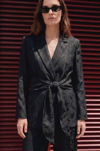 Jae Premium Rayon-Viscose Suit – Rich Black