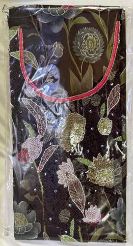 Mukhawar Kashmir  Cotton Luxury Hand Embroidery BSH152