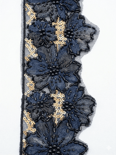 كلف مطرزة 030 Embroidered Lace