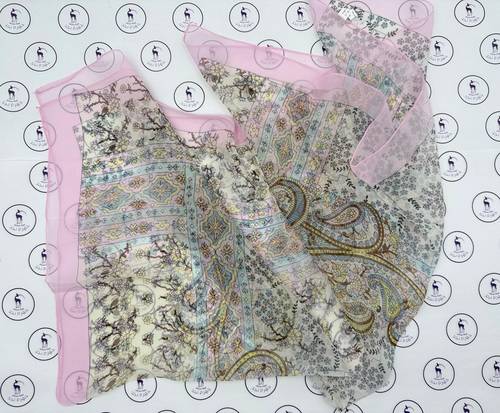 Silk Georgette Scarf - Model 112549