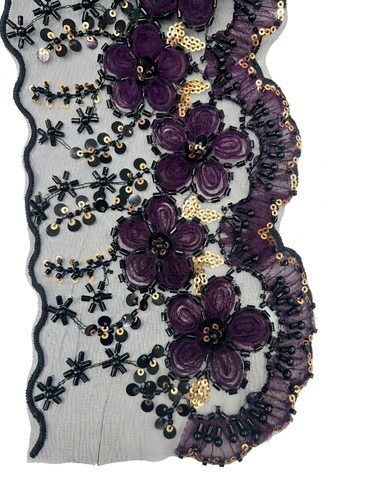 كلف مطرزة 173 Embroidered Lace