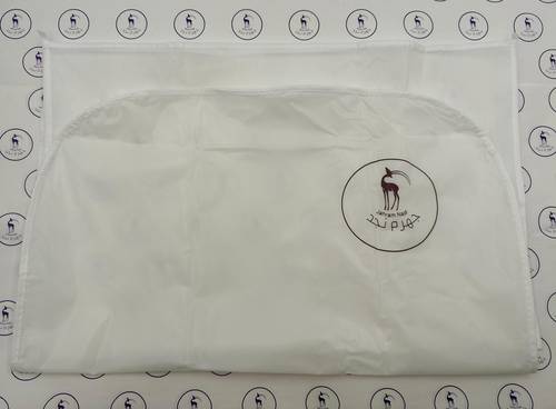 Long Transparent White Garment Cover